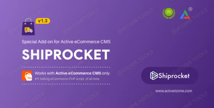 Shiprocket v1.1 - Active eCommerce Add-on