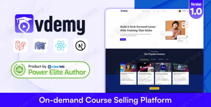 Vdemy – On demand Course Selling Platform | LMS