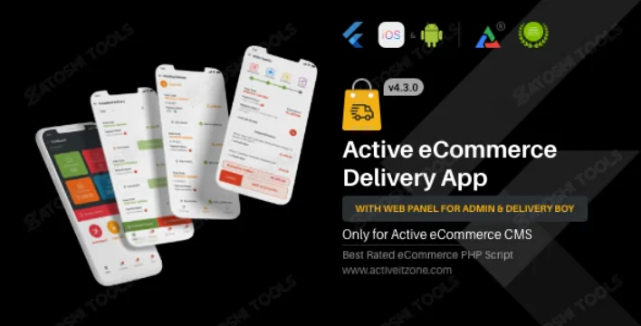 Active eCommerce Delivery Boy Flutter App v3.8