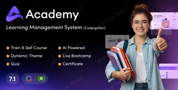 Academy LMS v7.1 - Learning Management System