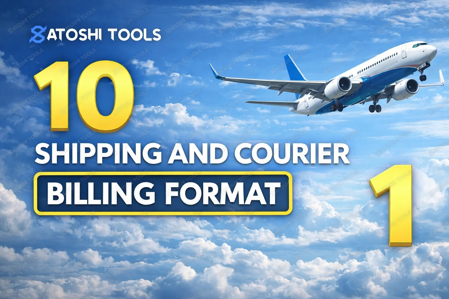 10 SHIPPING AND COURIER BILLING FORMAT 1