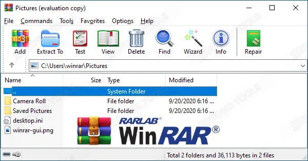 WinRAR 7.20 English 64 bit